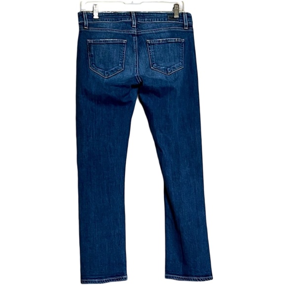 Paige Women’s Bridgett Destructed Strait Leg Jeans Size 26 Stretch Sculpting - Picture 5 of 14